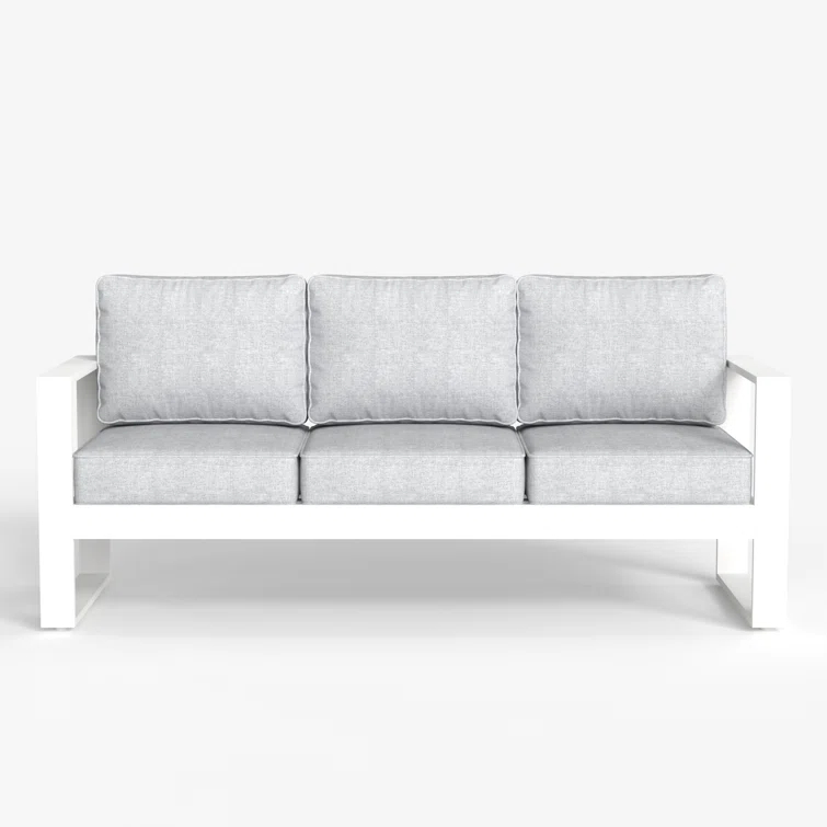 Standalone Product 73'' Metal Outdoor Patio Sofa