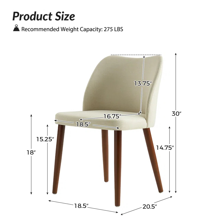 Shuyao Upholstered Dining Chair (Set of 4)