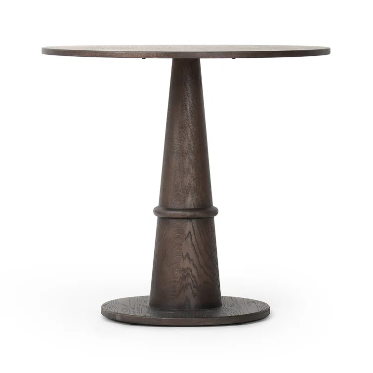 Melanie Bistro Table-Brown Oak