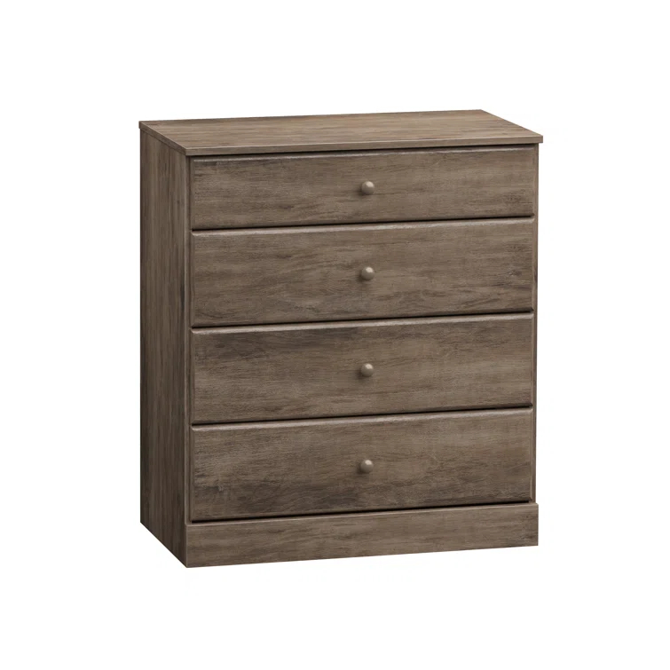Mcclarrie Simplistic 4 Drawer 30" W Dresser