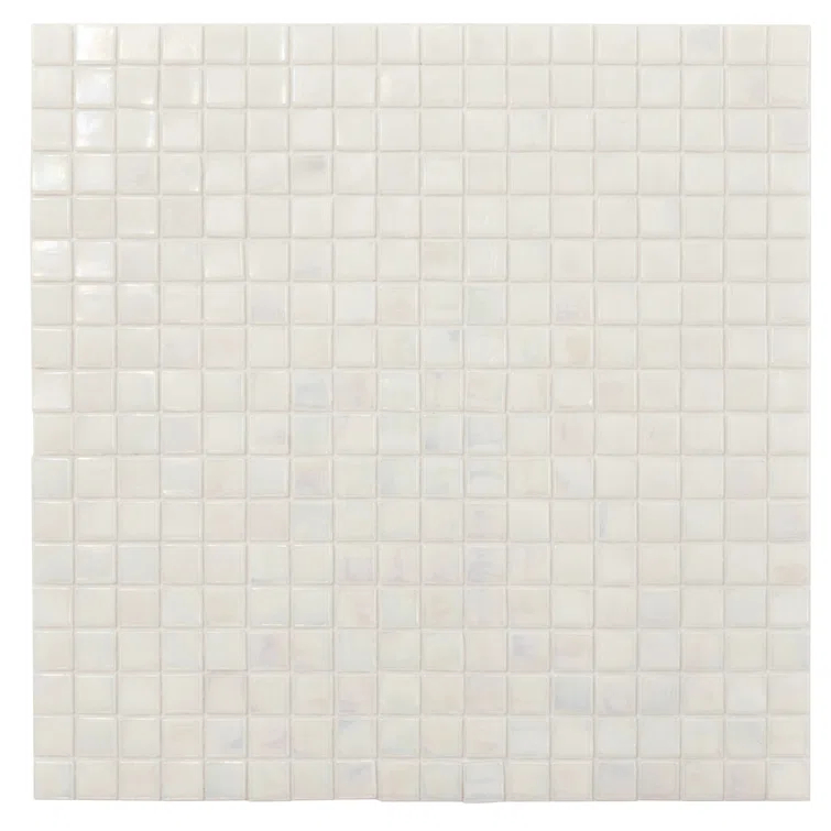 Skosh 0.6" x 0.6" Glass Grid Mosaic Wall & Floor Tile
