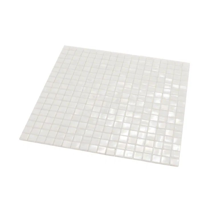 Skosh 0.6" x 0.6" Glass Grid Mosaic Wall & Floor Tile