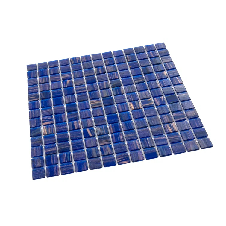Celestial 0.8" x 0.8" Glass Grid Mosaic Wall & Floor Tile