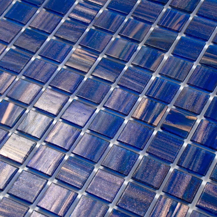 Celestial 0.8" x 0.8" Glass Grid Mosaic Wall & Floor Tile