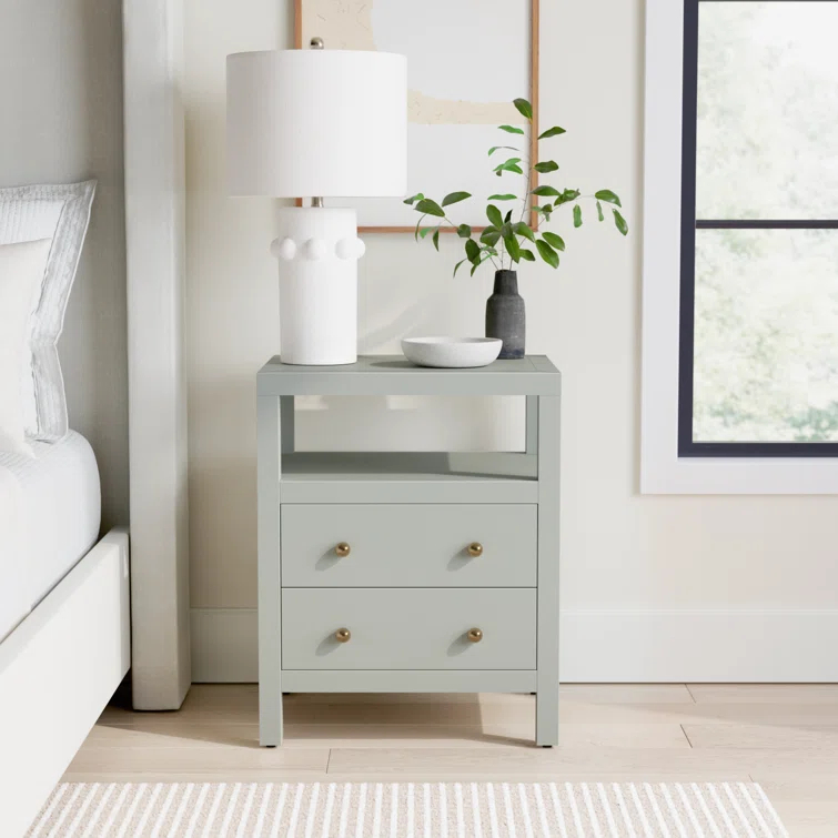 Celine 21" 2-Drawer Nightstand