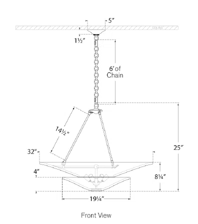 Mollino Chandelier