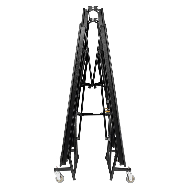 NPS 12' Rectangle Mobile Table with Benches. Gray Nebula