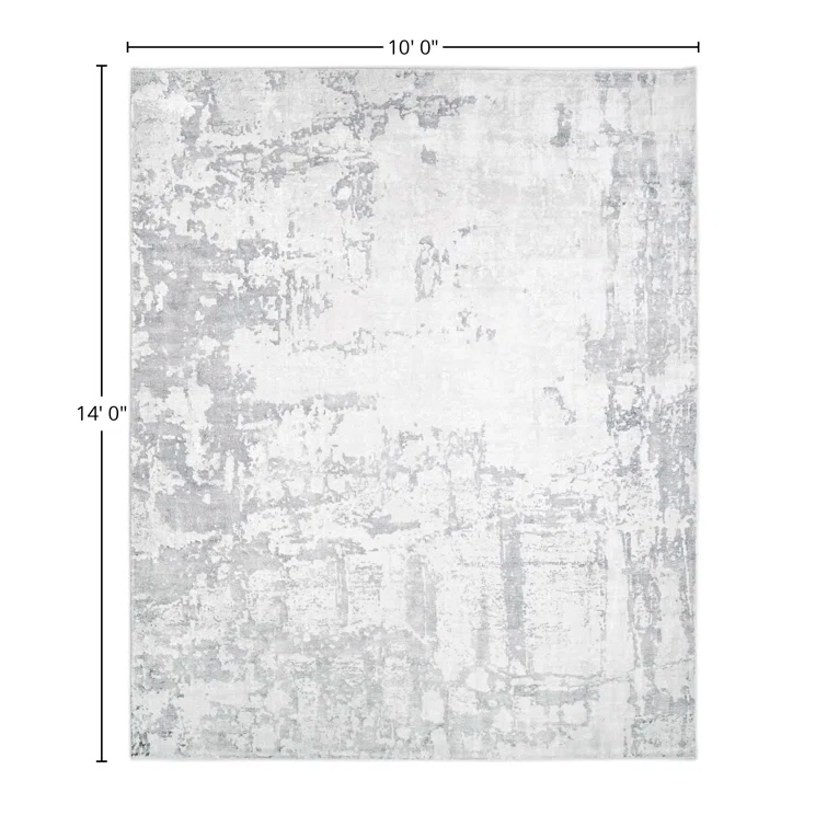 Milo Area Rug in Gray