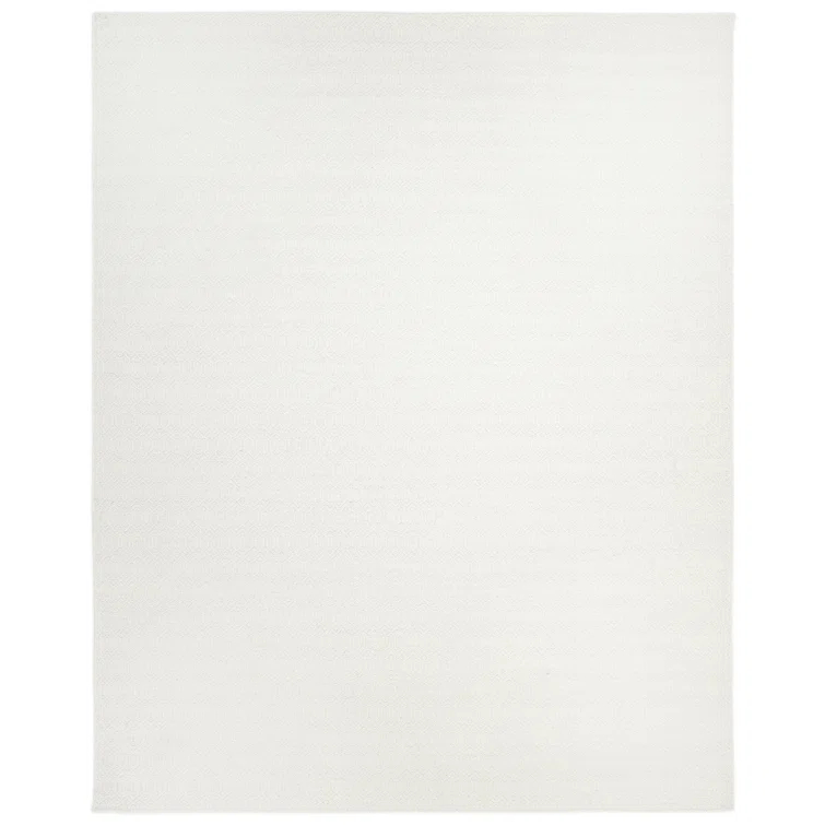 Chatham Contemporary Flatweave Ivory 5 ft. x 8 ft. Hand Woven Area Rug