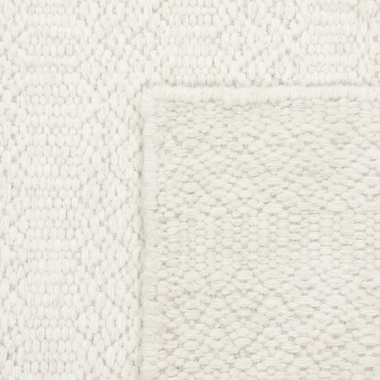 Chatham Contemporary Flatweave Ivory 5 ft. x 8 ft. Hand Woven Area Rug