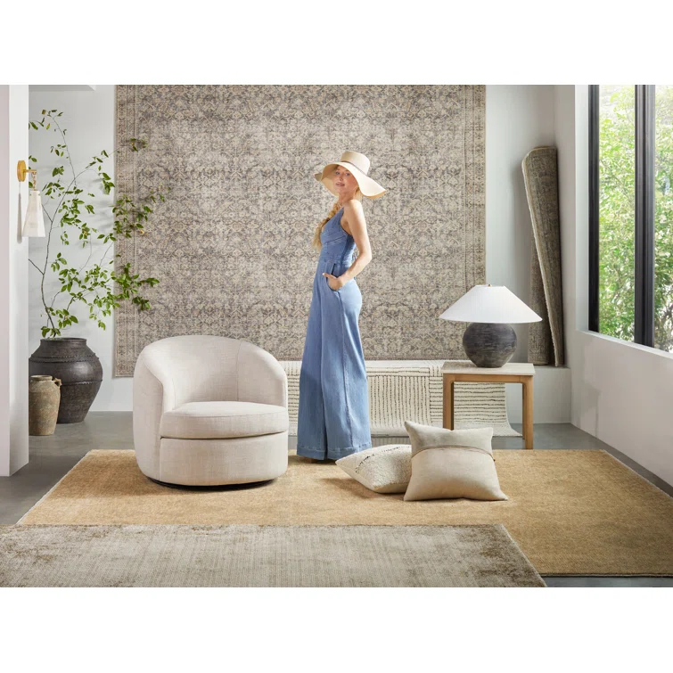 Galey Alix x Livabliss Architect I Machine Woven Area Rug