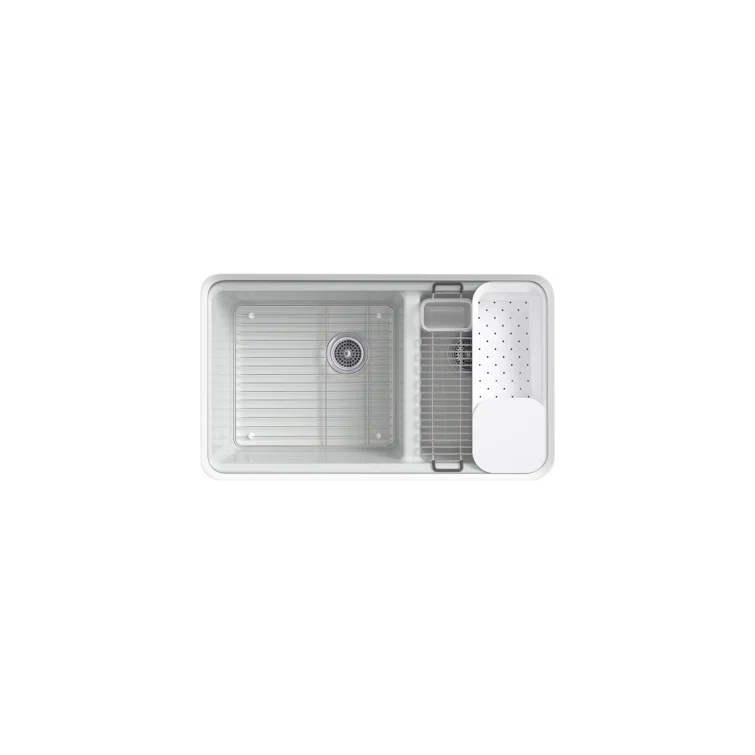 Riverby 33" L x 22" W Double Basin Undermount Kitchen Sink