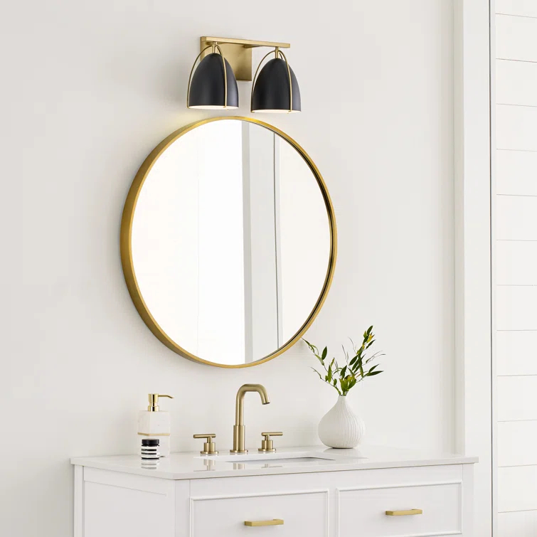 Joss & Main Nikki 2-Light Dimmable Vanity light & Reviews | Joss & Main