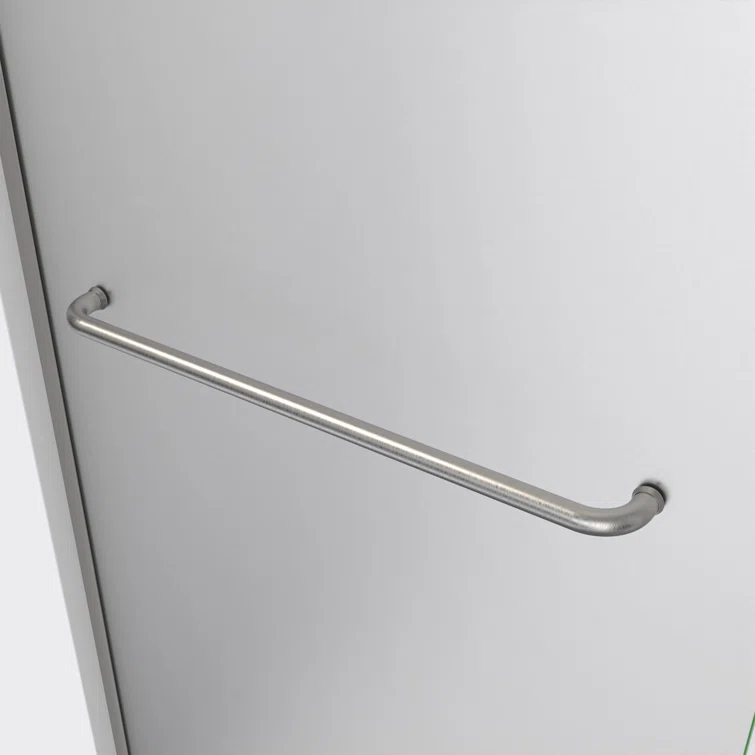 DreamLine Linea 30 in. W x 72 in. H Frameless Shower Screen with Towel Bar