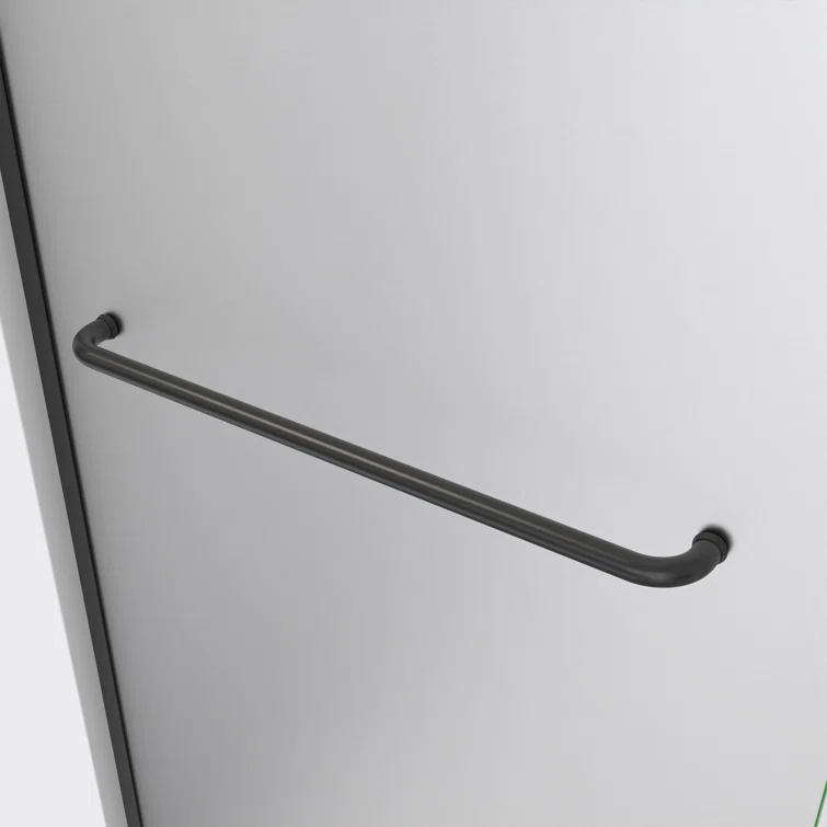 DreamLine Linea 30 in. W x 72 in. H Frameless Shower Screen with Towel Bar