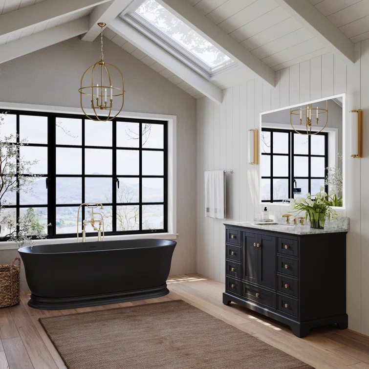 Varna 48'' Single Bathroom Vanity with Top