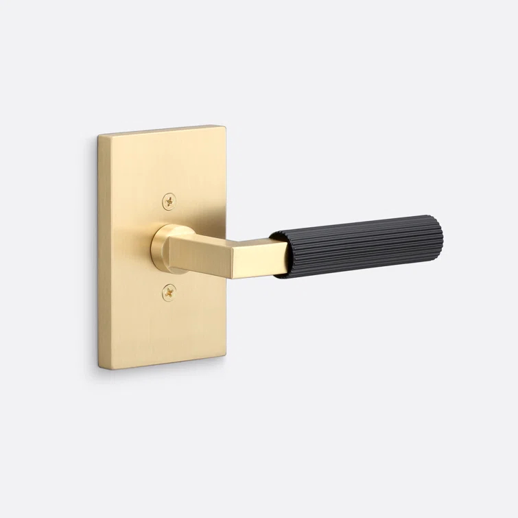 Levanto Dummy Rosette, Straight Knurled Grip