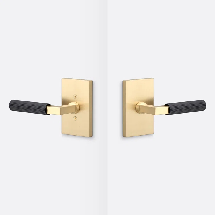 Levanto Dummy Rosette, Straight Knurled Grip