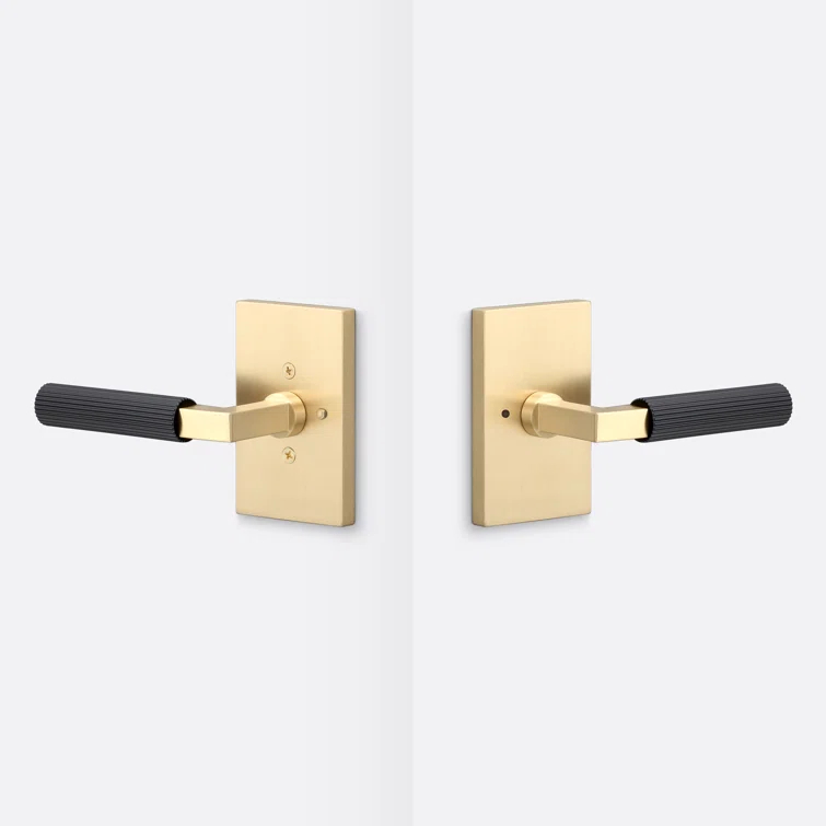 Levanto Dummy Rosette, Straight Knurled Grip