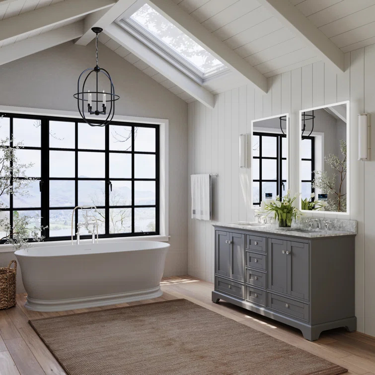Varna 60'' Double Bathroom Vanity