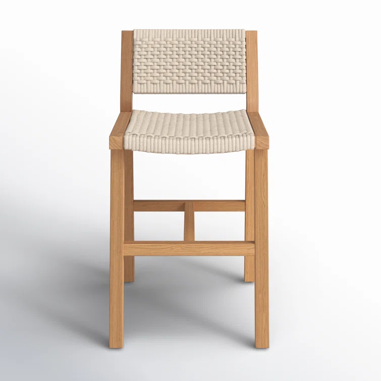 Shea Teak Outdoor 26'' Counter Stool