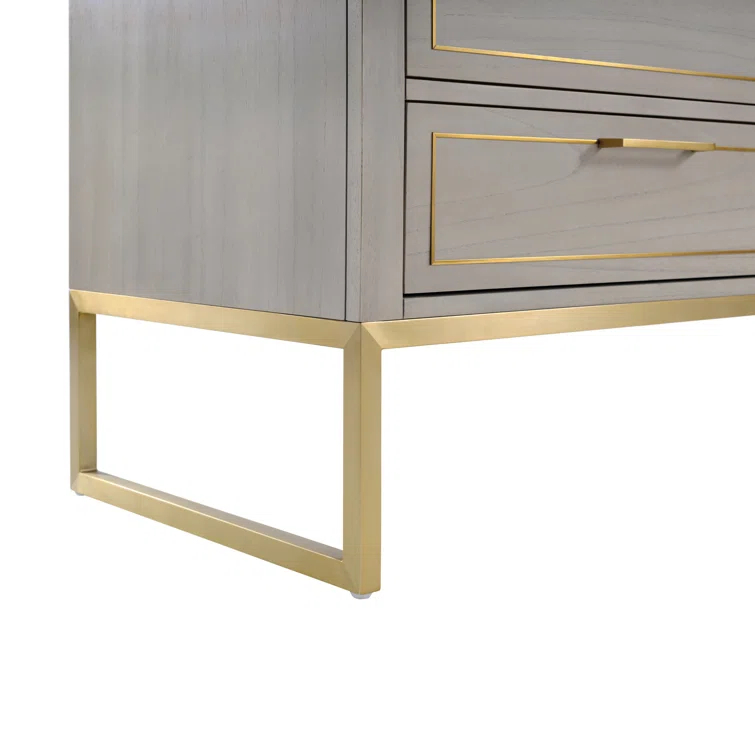 Markham 60'' Double Bathroom Vanity with Ceramic Top