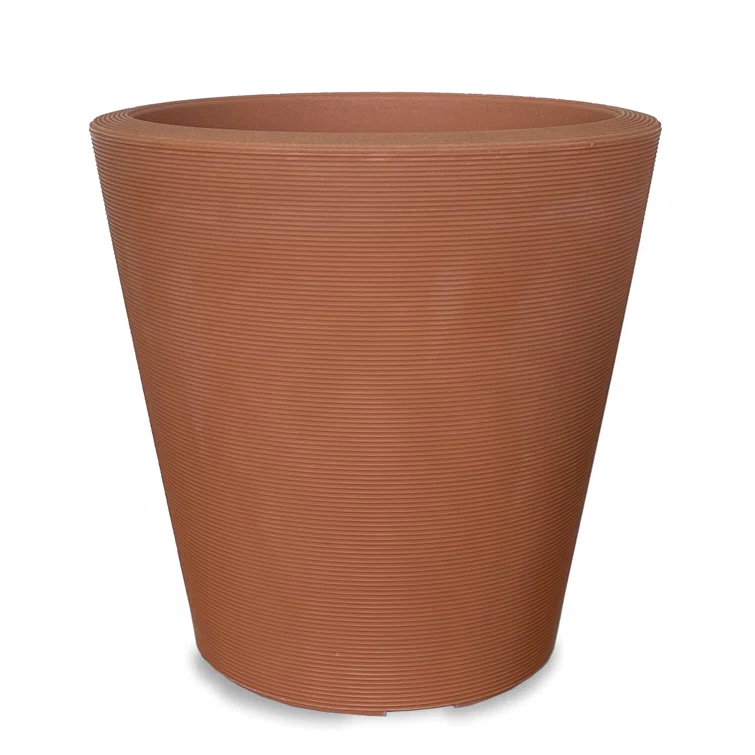 Madison Indoor/Outdoor Modern Round Planter