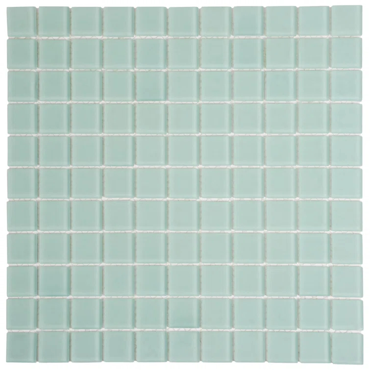 Apollo Tile 11.8" X 11.8" Matte Finished Glass Mosaic Tile
