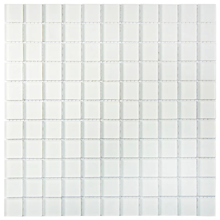 Apollo Tile 11.8" X 11.8" Matte Finished Glass Mosaic Tile