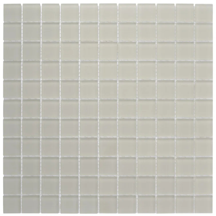 Apollo Tile 11.8" X 11.8" Matte Finished Glass Mosaic Tile