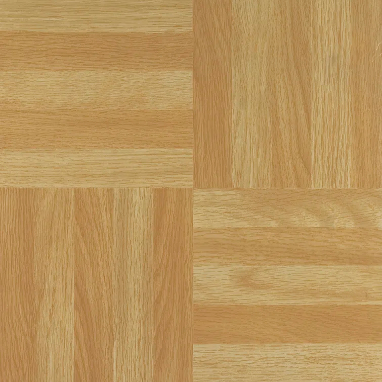 12" x 12" x 1.2mm Oak Vinyl Tile