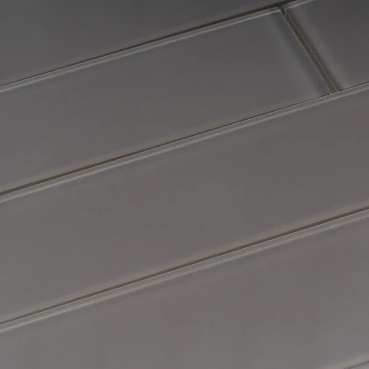 3" X 12" Glass Brick Look Subway Wall Tile