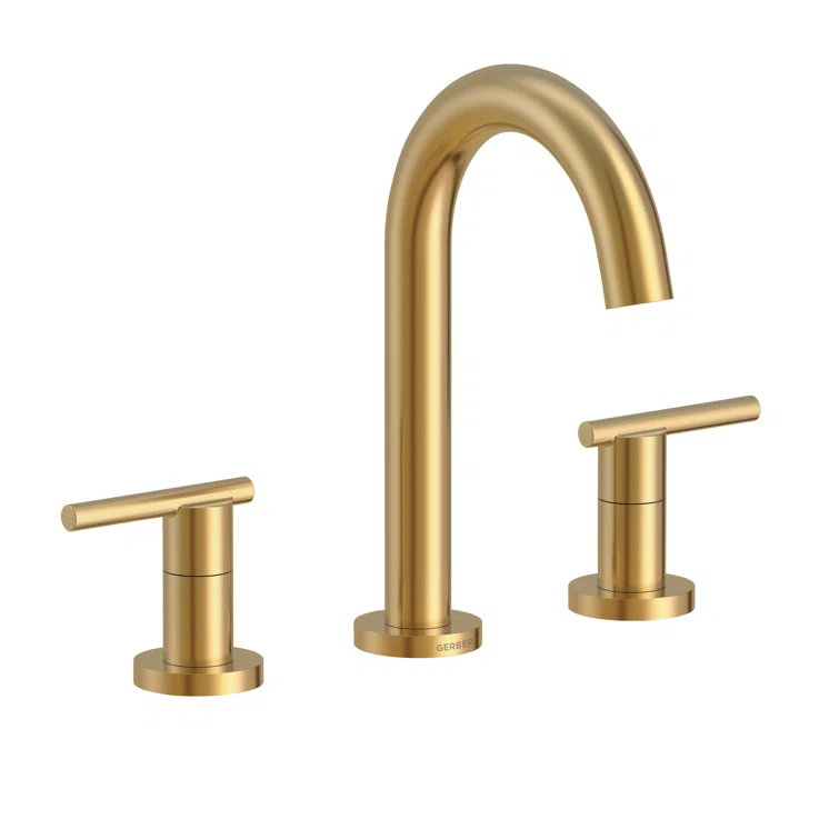 Parma 2-Handle Widespread Bathroom Faucet with Metal Touch Down Drain
