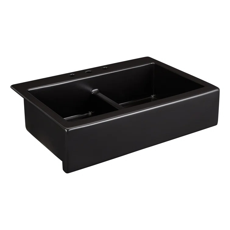 Galion 34" L Double Basin Farmhouse / Apron Kitchen Sink