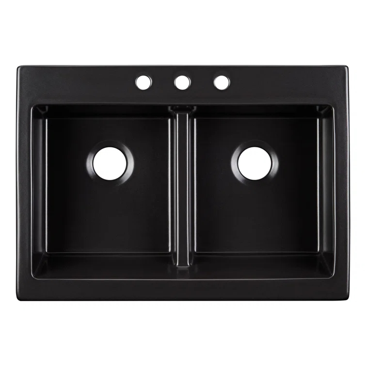 Galion 34" L Double Basin Farmhouse / Apron Kitchen Sink