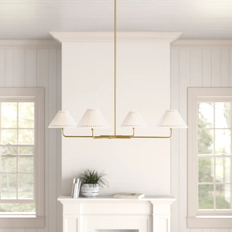Pearson 4 Light Metal Dimmable Sputnik Chandelier