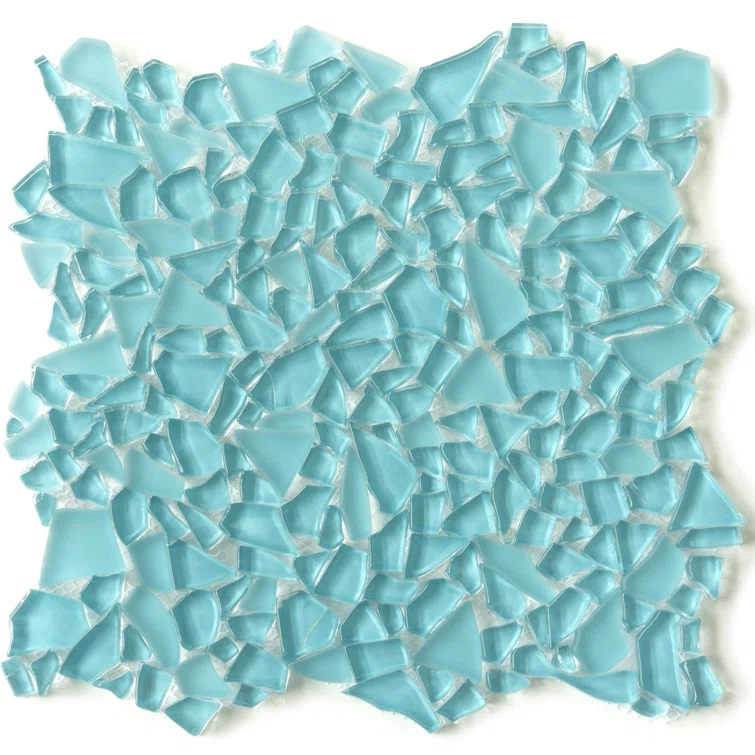 Glass Pebbles Mosaic Wall & Floor Tile
