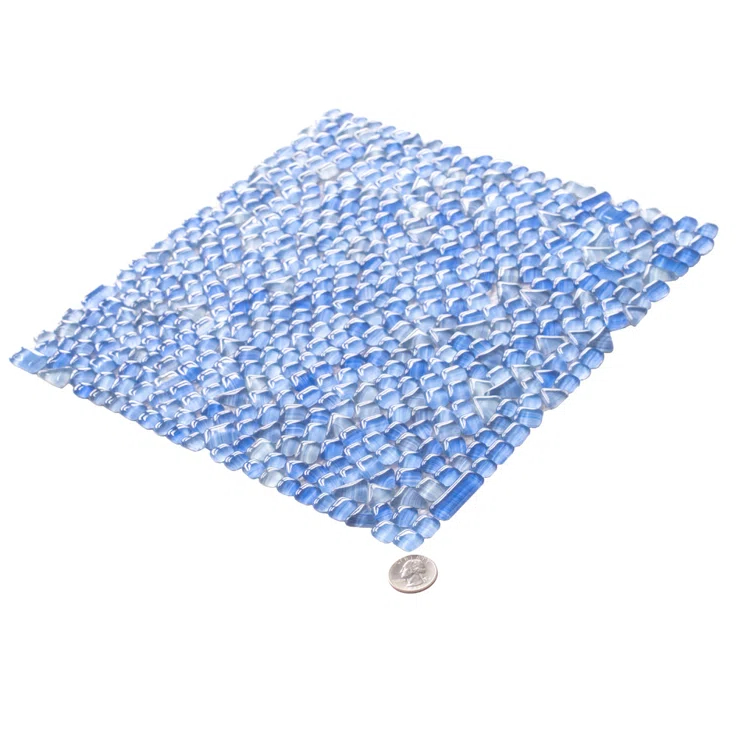 Glass Pebbles Mosaic Wall & Floor Tile