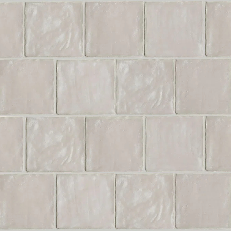 Apollo Tile 60 pack Light Tea Green 4 in. x 4 in. Polished and Honed Ceramic Subway Wall Tile (6.46 sq. ft./Case)