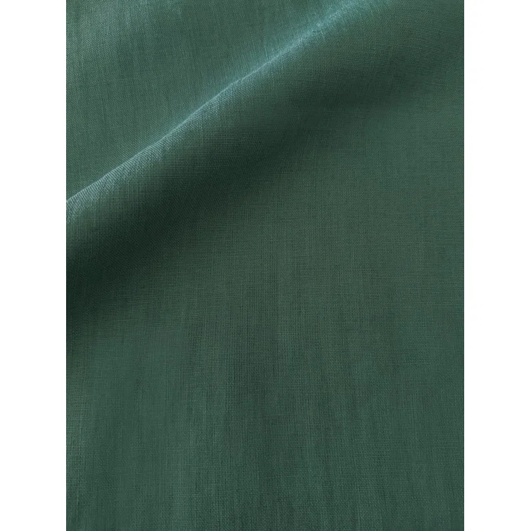 So Soft Linen Emerald Green Pillow 14x20 Down Alternative