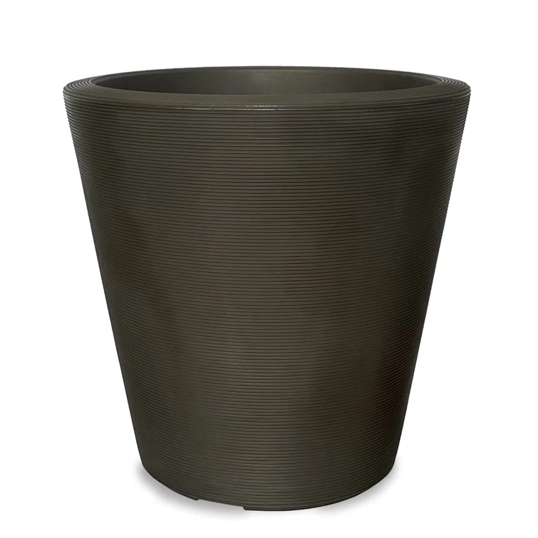 Madison Indoor/Outdoor Modern Round Planter