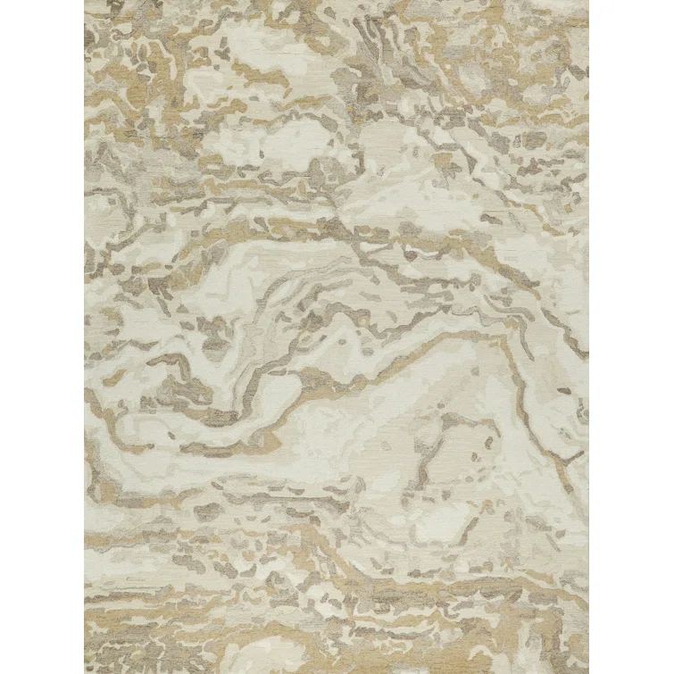 Cortero Hand Tufted Wool Abstract Rug