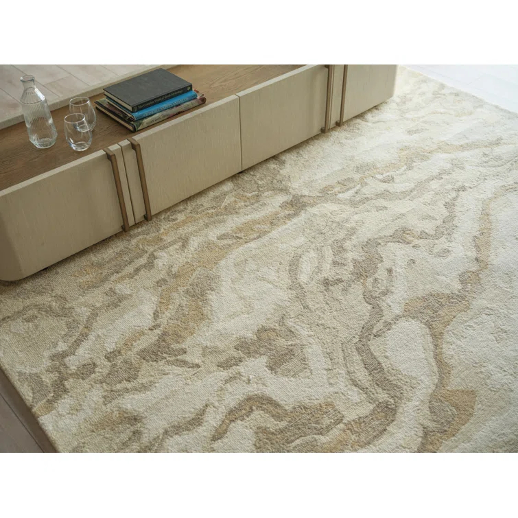 Cortero Hand Tufted Wool Abstract Rug