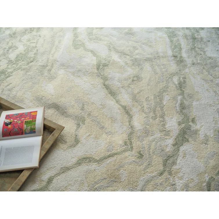 Cortero Rectangle Hand Tufted Wool Area Rug