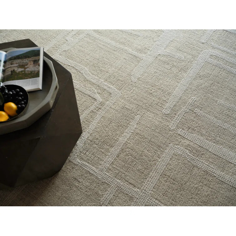 Breckenridge Hand Tufted Wool Abstract Rug