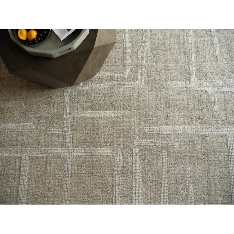 Breckenridge Hand Tufted Wool Abstract Rug