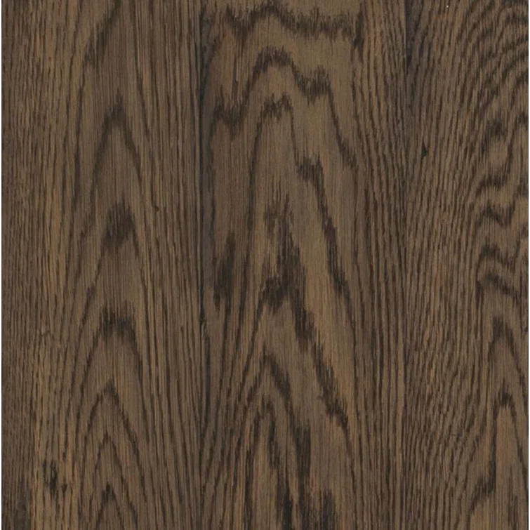 Dalton Rustic Brown Oak Cocktail Table with Herringbone Top