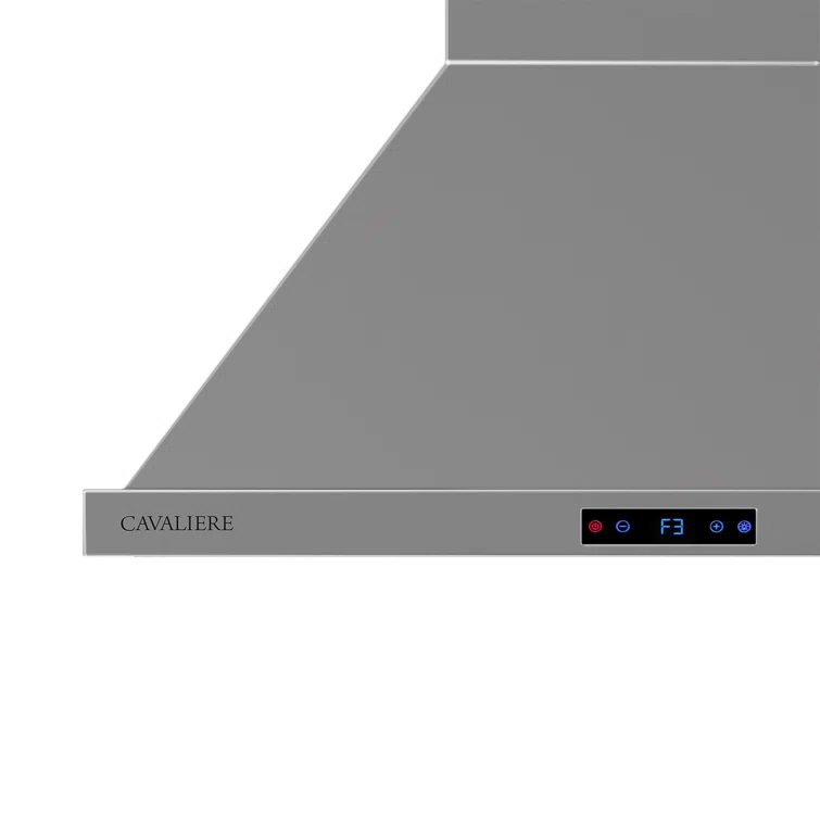 CAVALIERE 30" inch 462 CFM Convertible Digital Wall Mount Range Hood Included Charcoal Filter in Stainless Steel