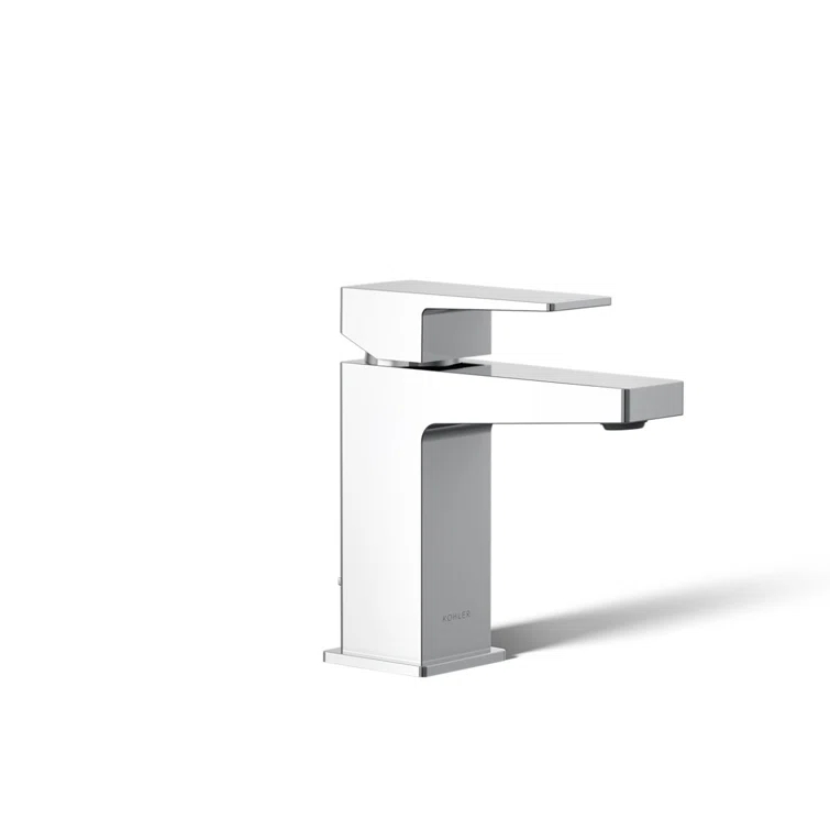 Kohler Honesty Single-Handle Bathroom Faucet with Pop-Up Drain Assembly, One Hole Bathroom Sink Faucet, 1.2 gpm