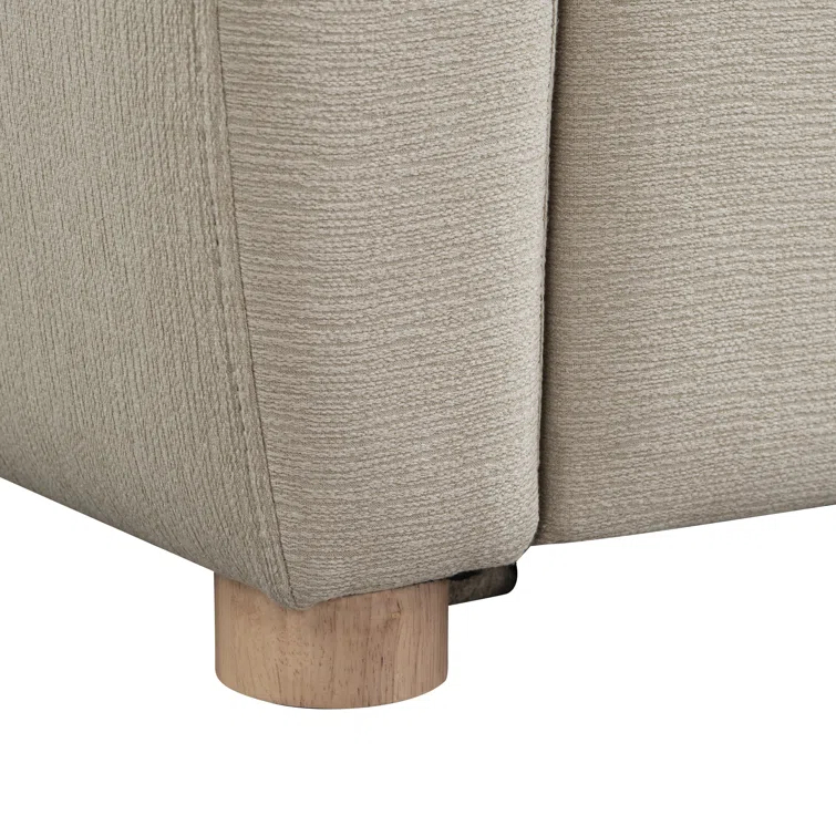 Serta Lowry 66.5" Full-Size Upholstered Convertible Sleeper Loveseat